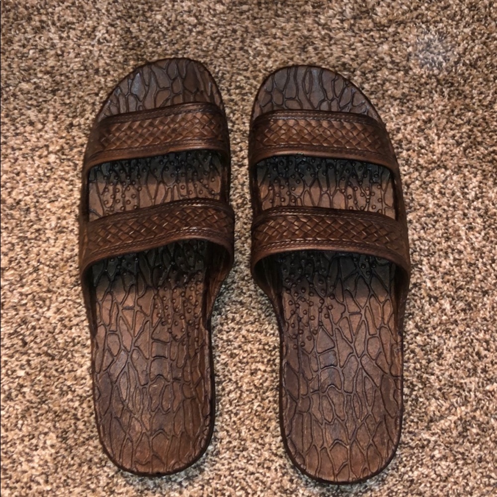 Brand new jesus sandals
